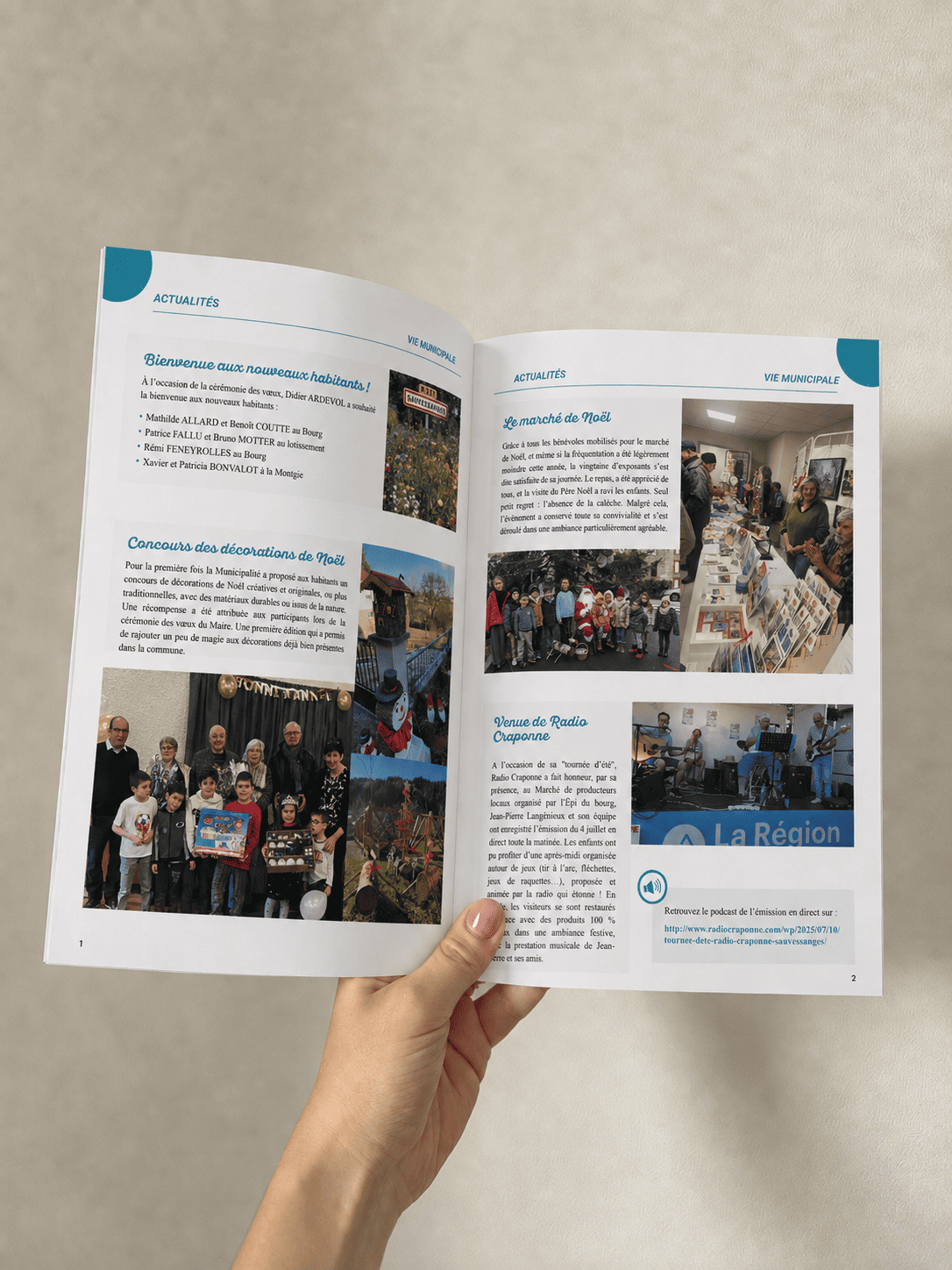 Commune de Sauvessanges — Bulletins municipaux