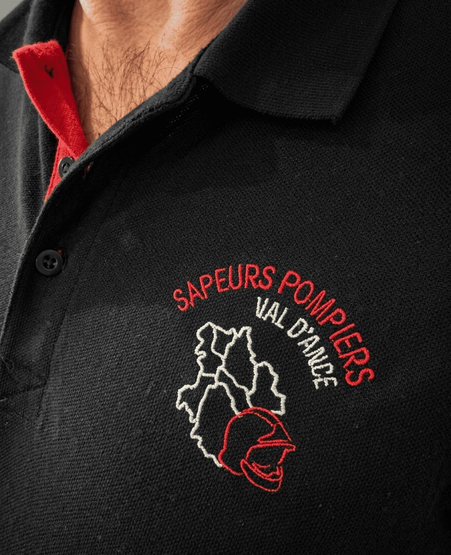 Logo créé pour les Sapeurs-Pompiers du Val d'Ance